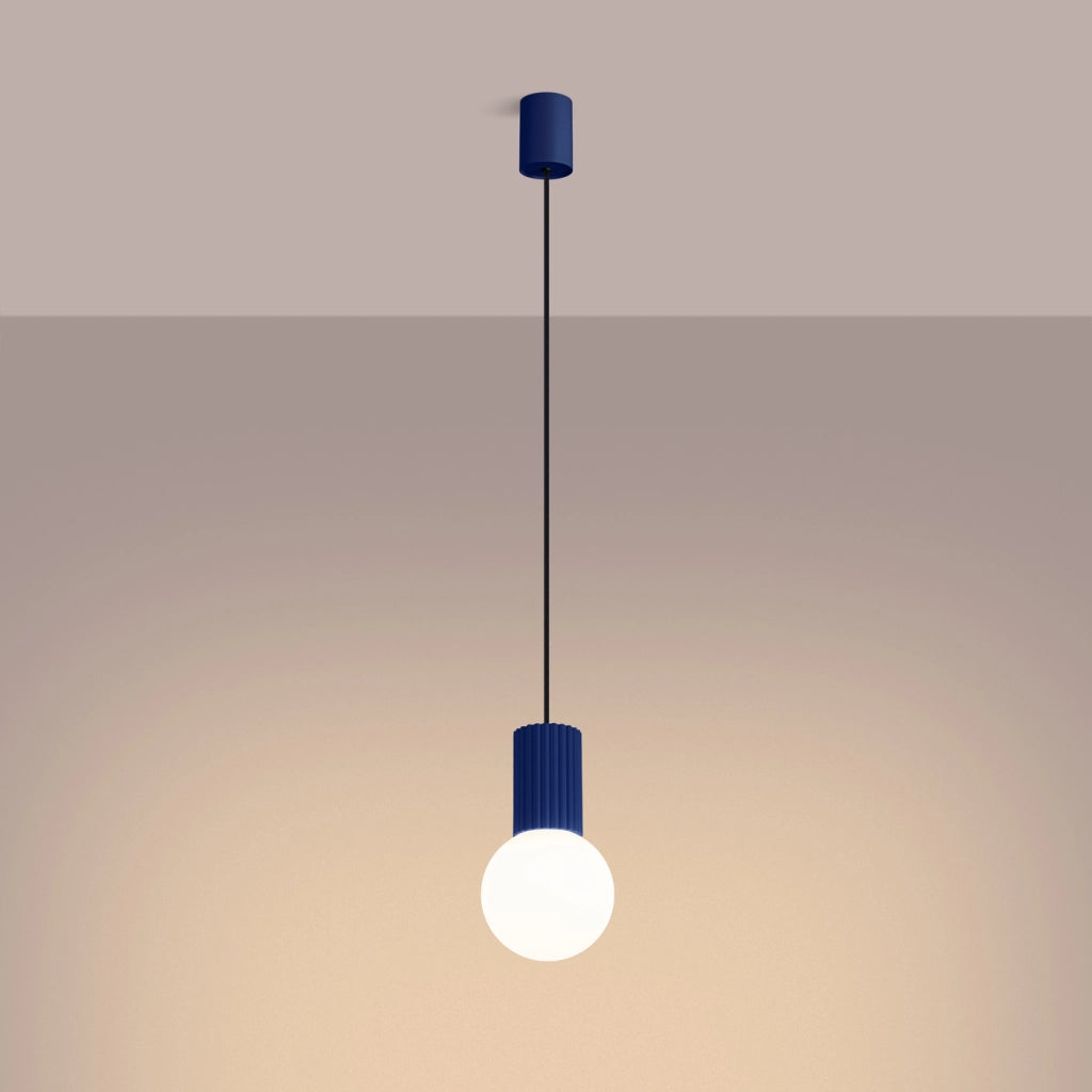 Lampada a sospensione HALO 1 ultramarine