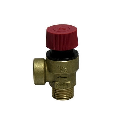 VALVOLA DI SICUREZZA ORDINARIA MF- 1/2 x 3 Bar- UNIVA- pezzi 1