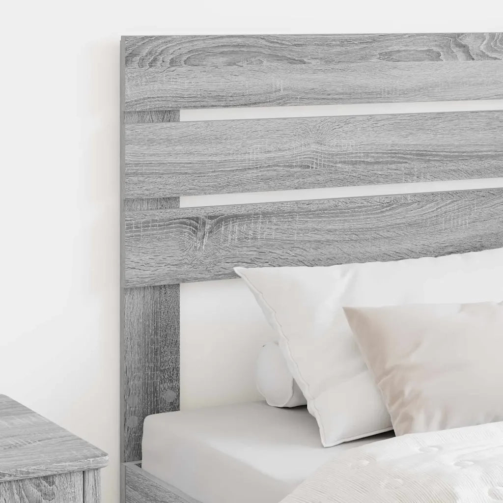 Testiera-Testata-Testiera Decorativa Grigio Sonoma 75 cm Legno multistrato 180645