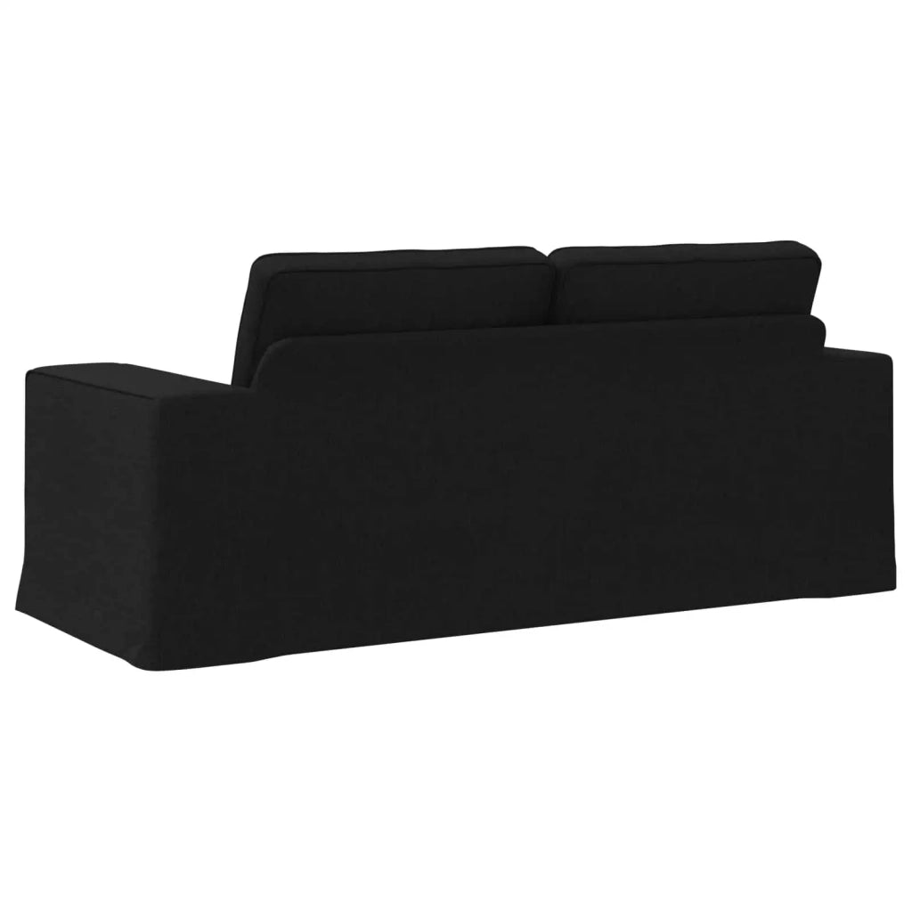 Divano Nero 182 x 80 x 82 cm Tessuto 42024392