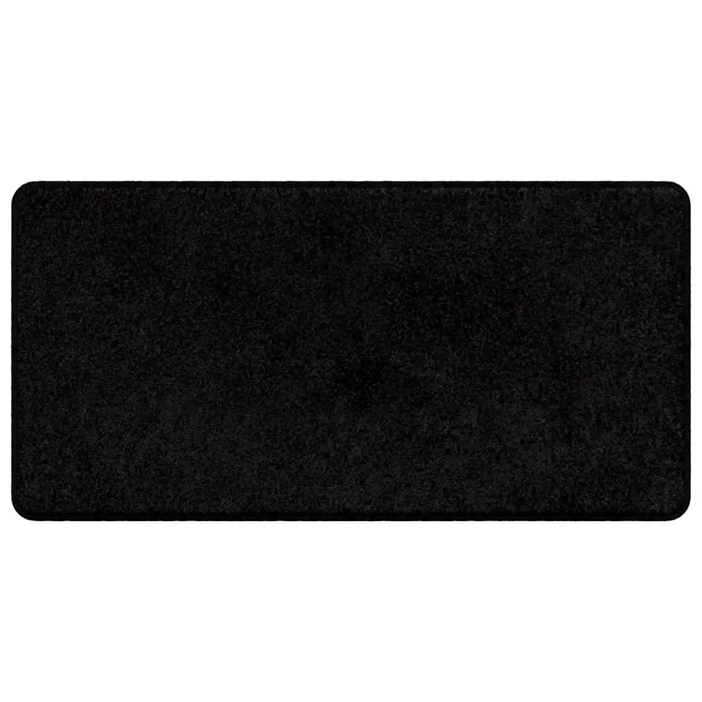 Runner in Moquette | Runner Tappeto Nero 50 x 100 cm 100% Polipropilene Tuft