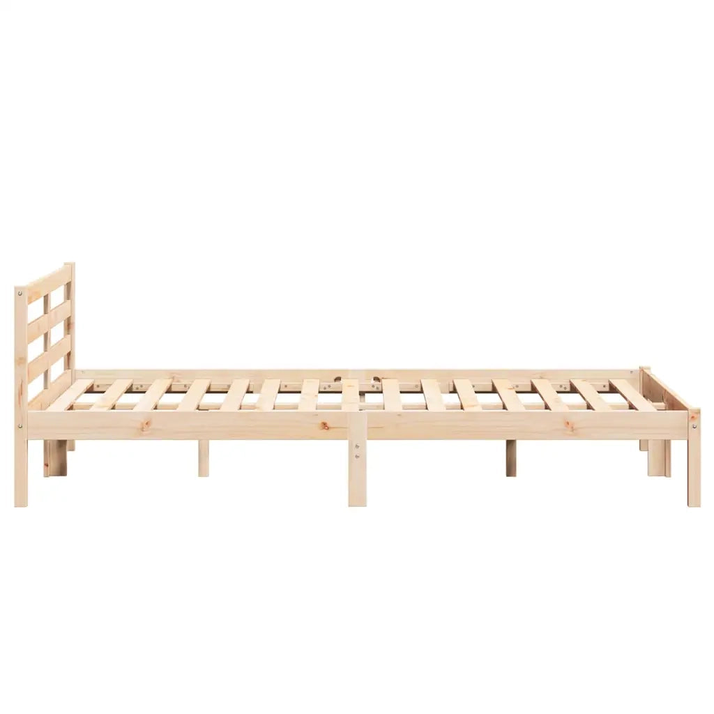 Struttura del letto-Giroletto Marrone 215,5 x 145,5 x 69,5 cm