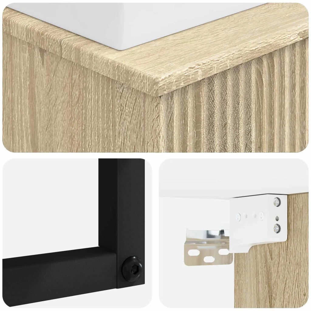 Lavabo da Parete Rovere Sonoma 40 x 41 x 39 cm 890200