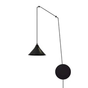 Lampada a sospensione Emibig Abramo nera Ø24 E27 metallo