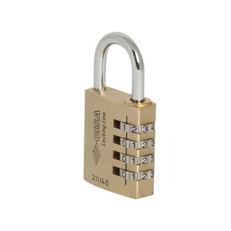 Lucchetto Ottone mm 20 Combinazione 21190 Cisa Ll