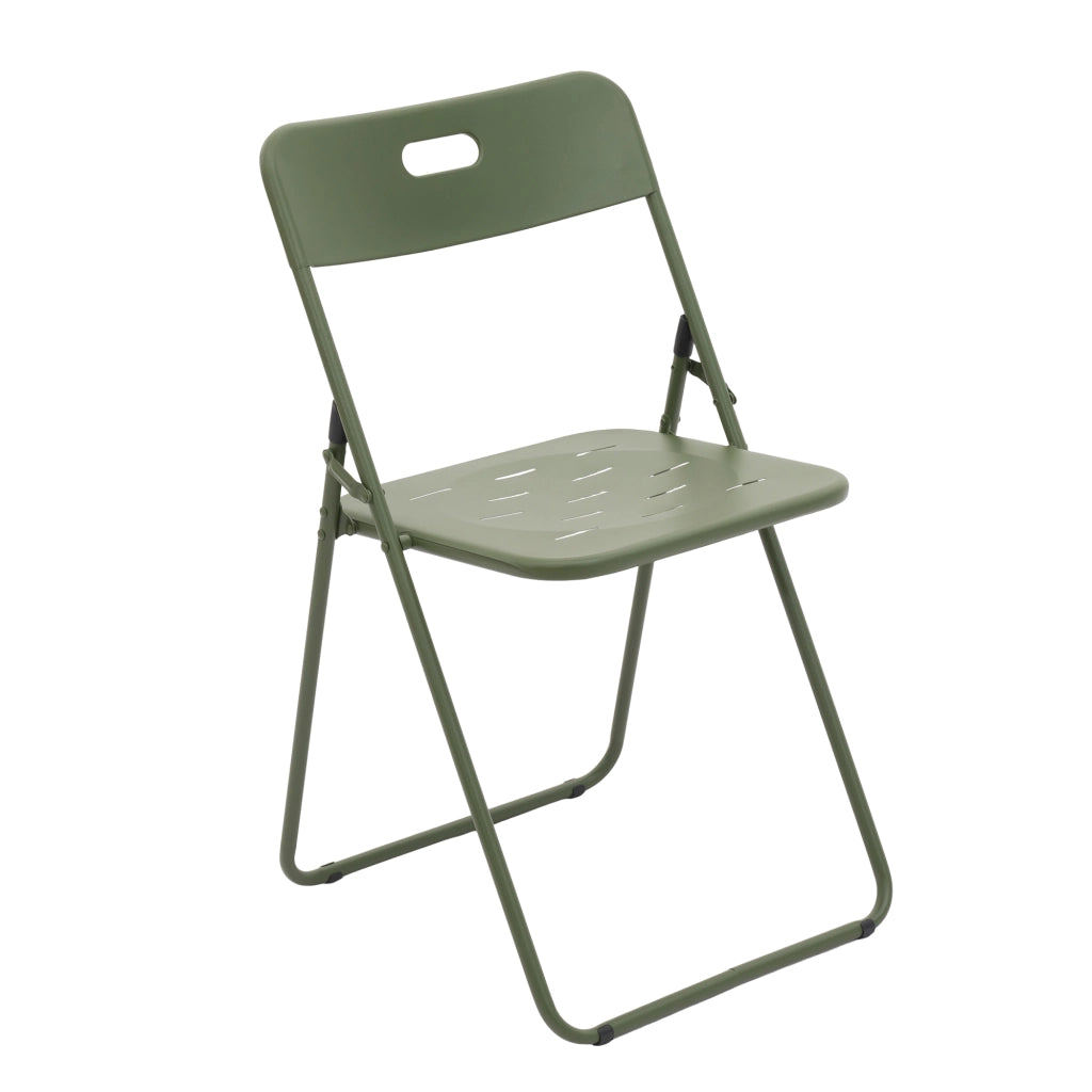 Set bistrot pieghevole da esterno in 3 pezzi set di mobili da giardino pieghevoli rivestiti a forma di e 2 sedie e 1 tavolo set di conversazione per patio esterno/interno impermeabile verde