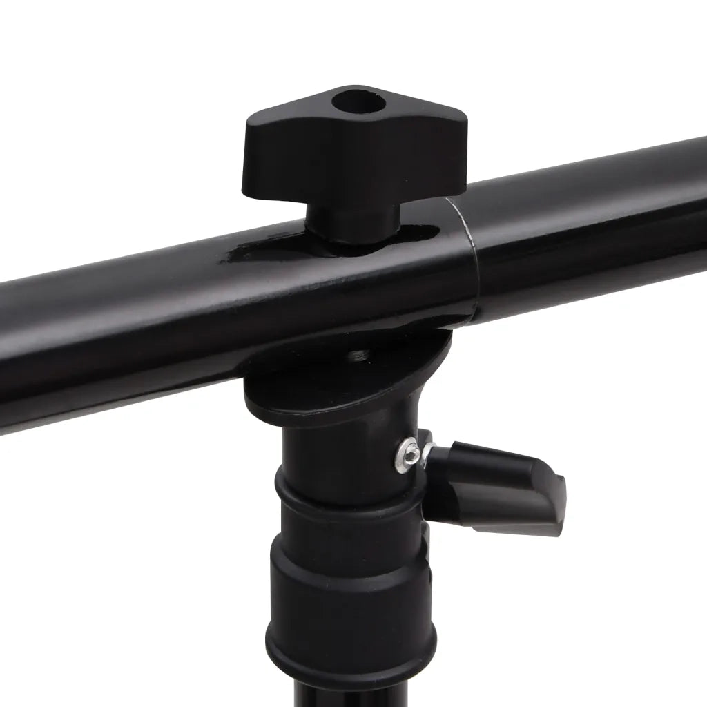 Supporto per Sfondo a T Nero 201x60x(70-200) cm CFW9206974