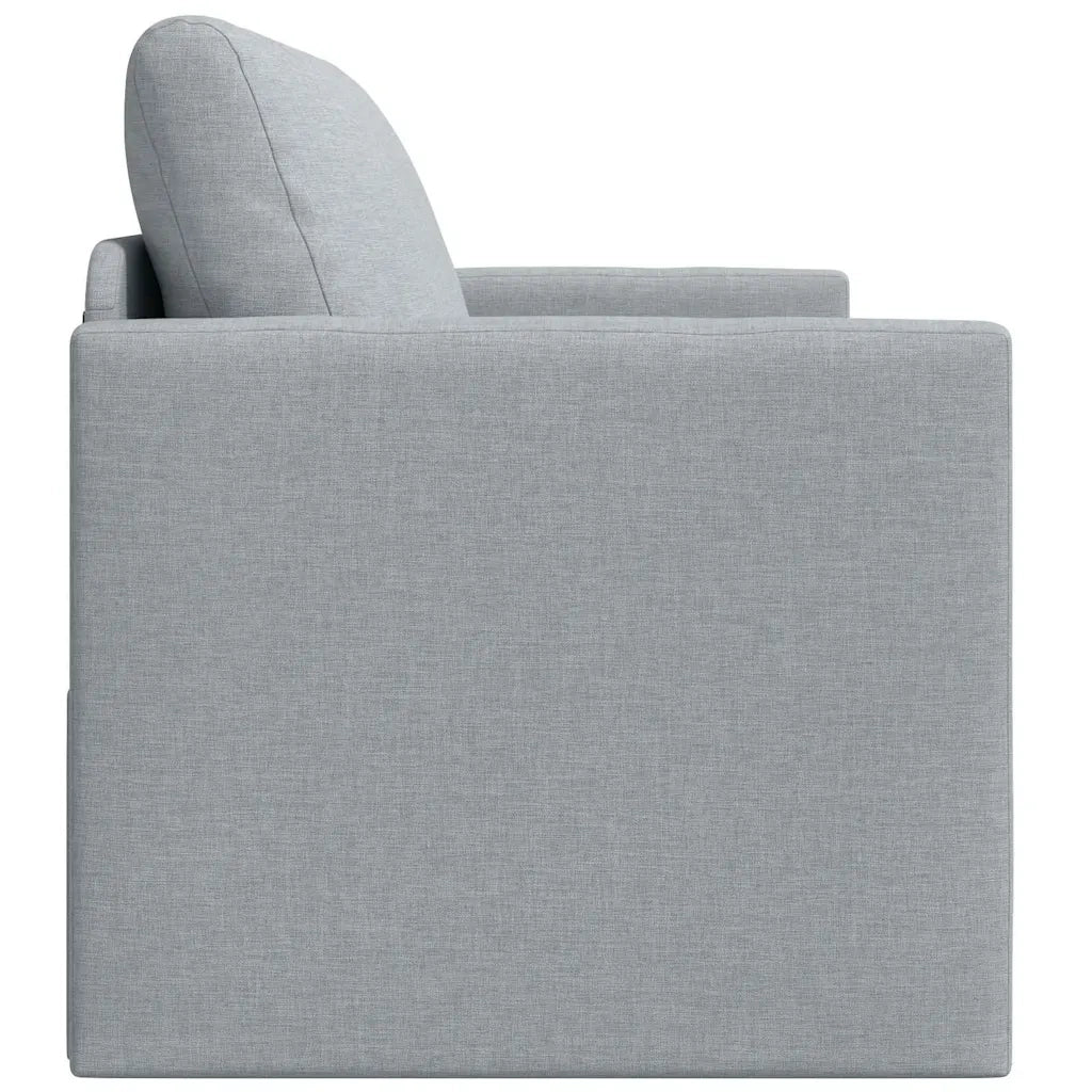 Divano letto | Sof¨¤ letto | Letto singolo 110cm Grigio chiaro Tessuto