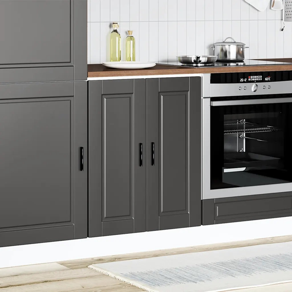 Base da Cucina-Mobile Base da Cucina Porto Nero in Legno Multistrato 460846