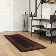 Runner Tappeto MARSA Nero 50 x 100 cm Poliestere e PVC 42023278