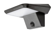 Applique esterna solare LED 10W sensore nero Rabalux