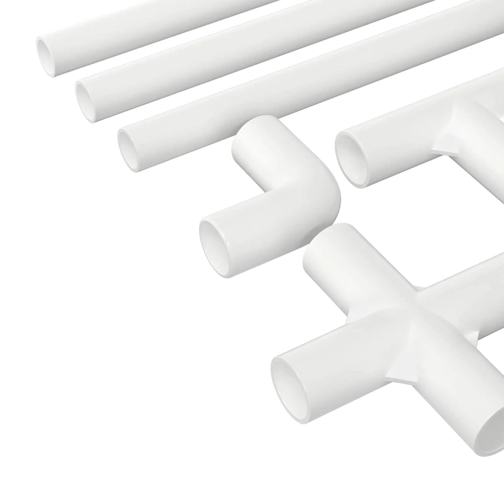 Tubo PVC 29 pcs Bianco PP e PE