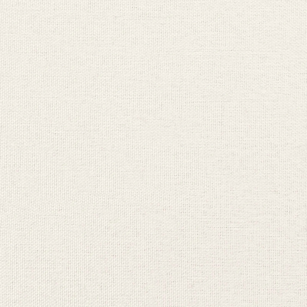 Unità Divano Centrale Acacia Chiaro e Bianco Crema 3418152