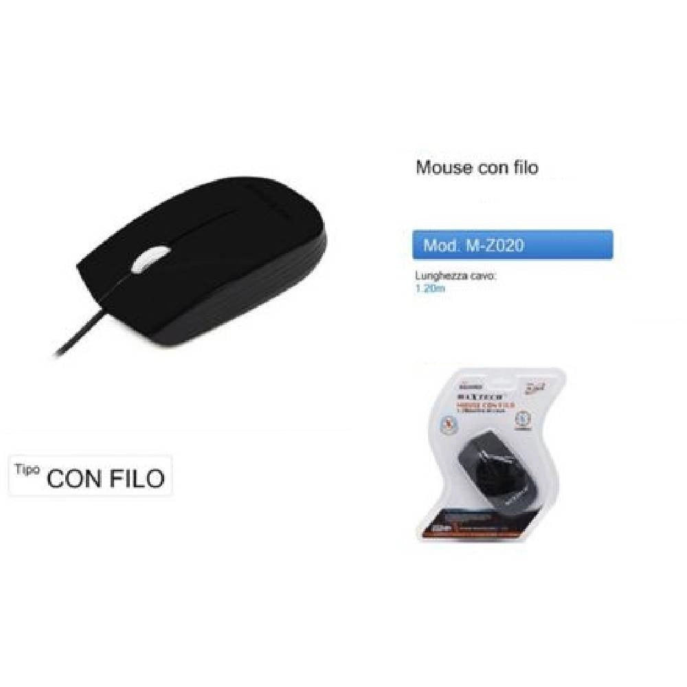 Trade Shop - Mouse Da Gioco Gaming Per Computer Pc Portatile Con Filo Usb 1.2 Metri M-z020 -