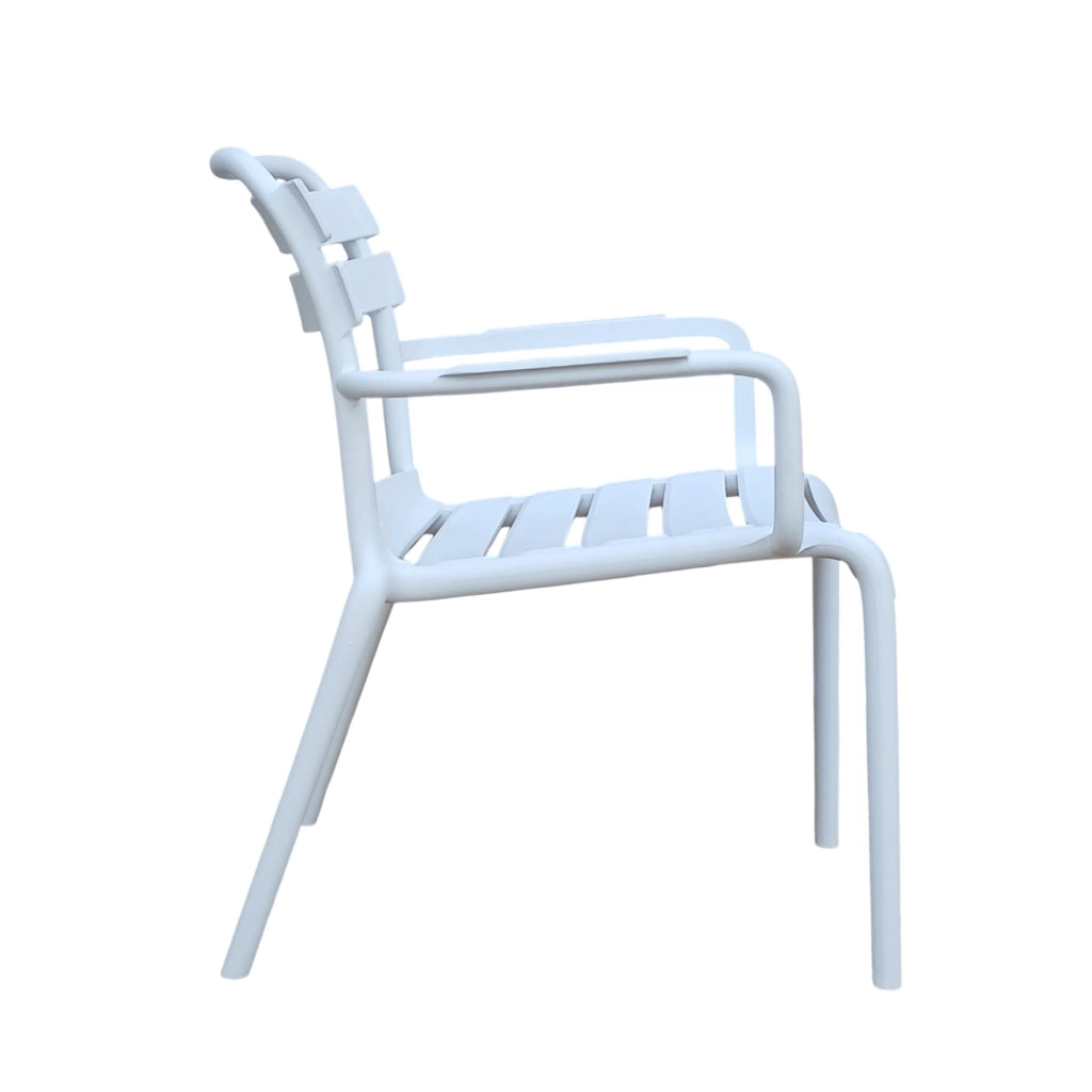 POLTRONA RACHELE 64X74XH80CM BIANCA.