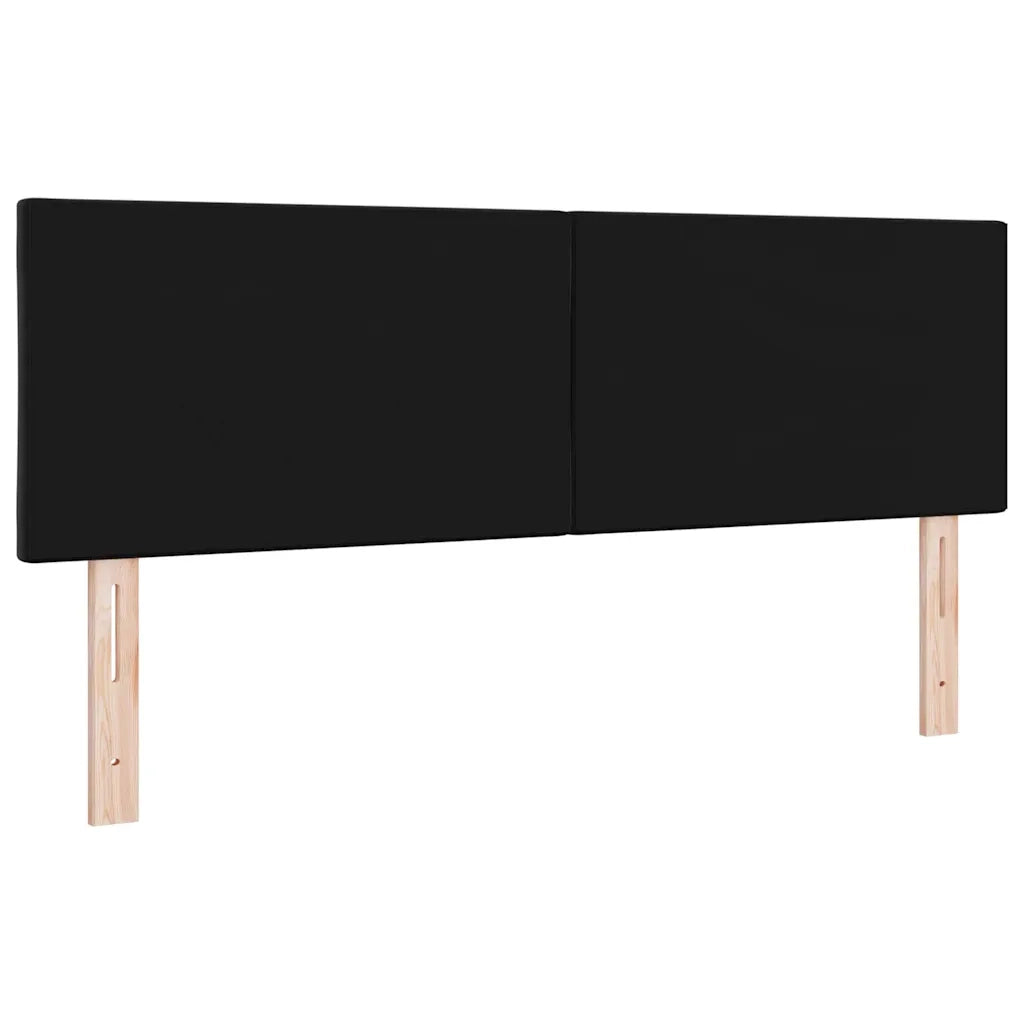 Testiera LED Nero 144 cm Velluto 3338222