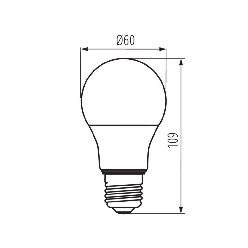 Lampadina LED Kanlux IQ-LED A60 E27 7,8W 4000K 1055lm