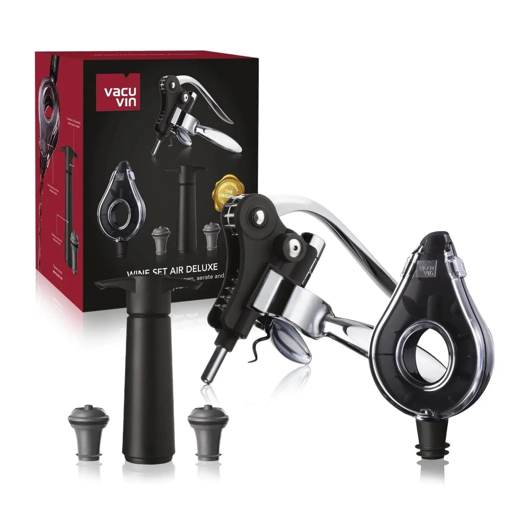 Set di Accessori 5pz Vino Air Deluxe Plas/Accia. 3890760