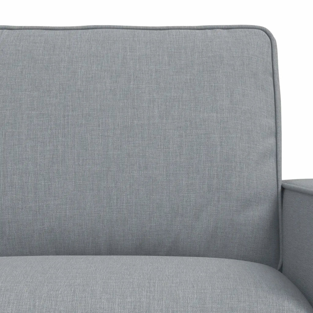 Set di divani 2 pcs Grigio chiaro 222 x 80 x 82 cm Tessuto 3407588