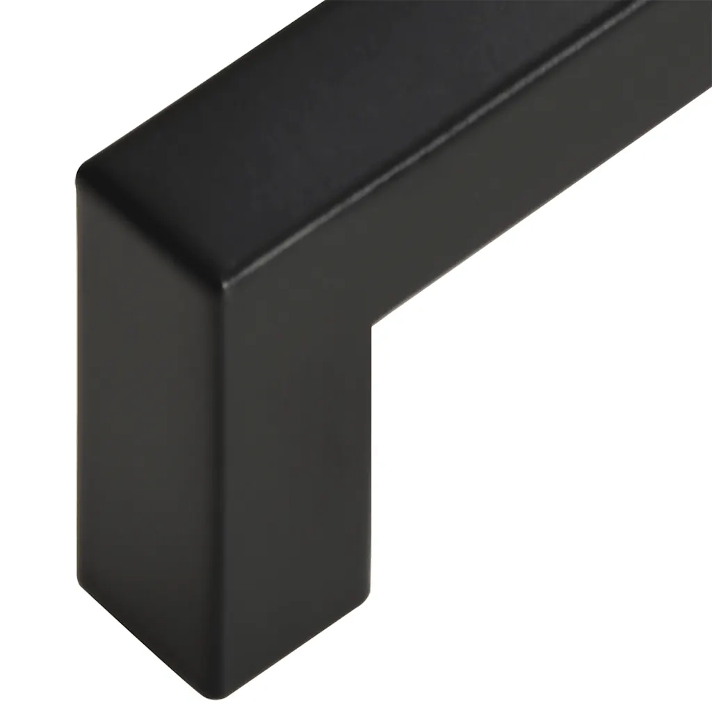 Maniglie per Mobili 5pz Nere 320mm in Acciaio Inox 155402
