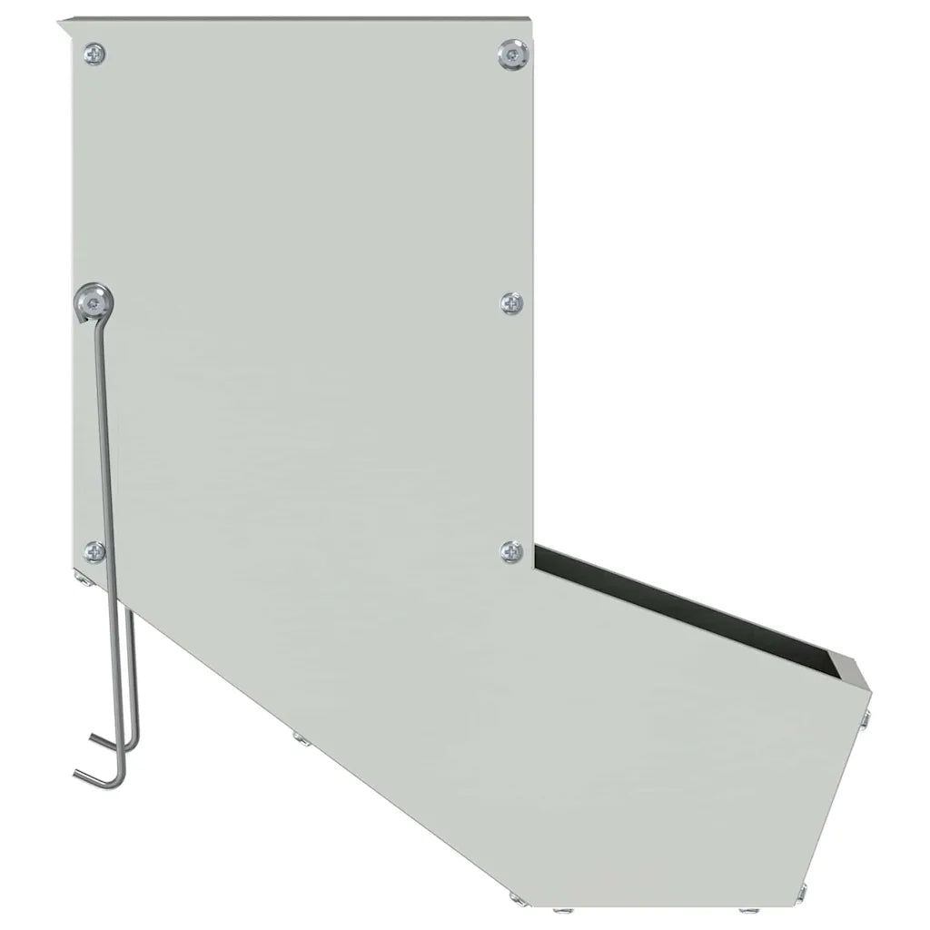 Mangiatore per conigli Argento 17,5 x 26 x 28,5 cm 874602