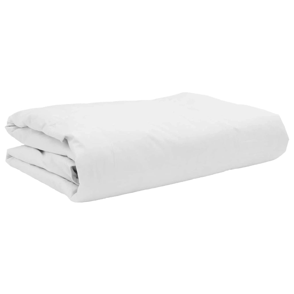 Duvet Estivo con cuscino 2 pcs Bianco Piuma d'anatra 3376201