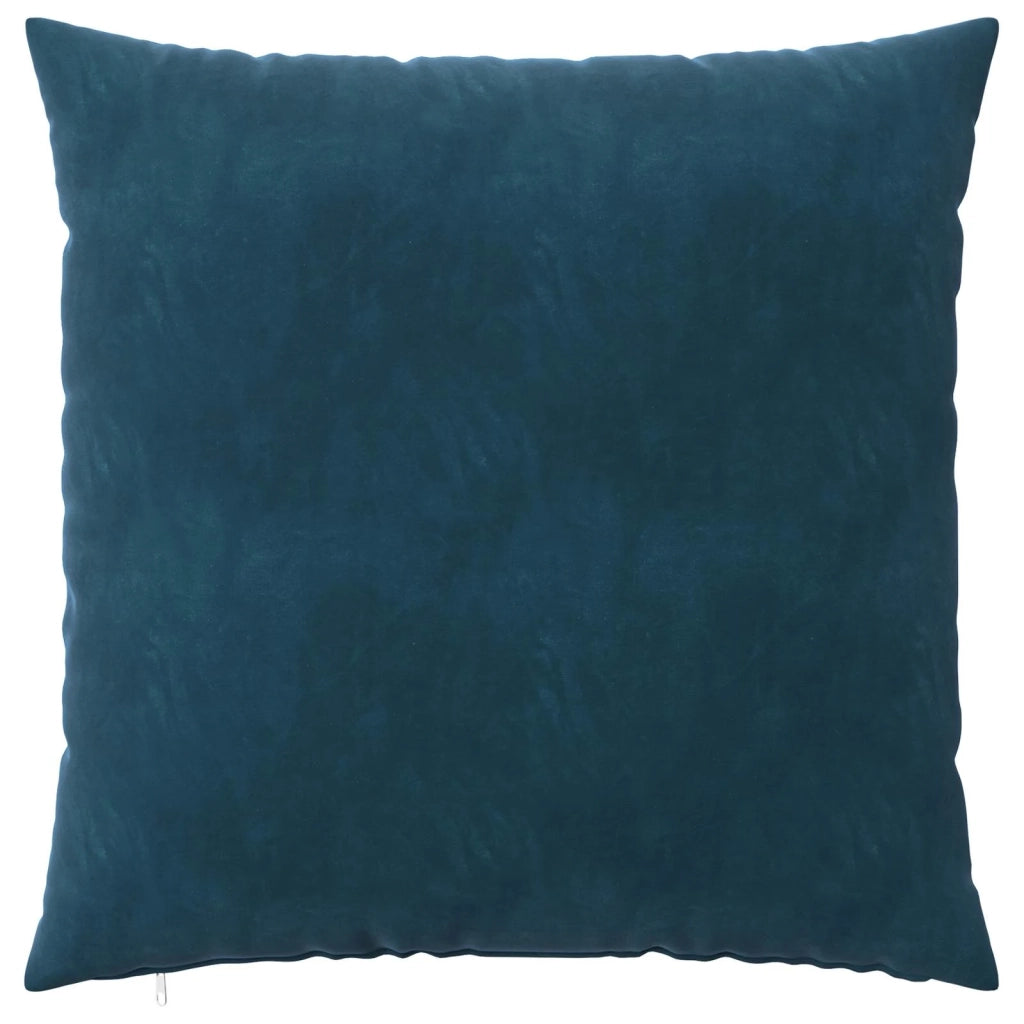 Federa 6 pcs HEERLEN Blu 55 x 55 cm Velluto 912226