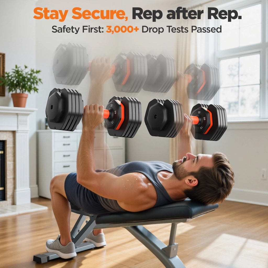 Manubri Regolabili Set 2 ¨C Xylo ¨C 50LB Antiscivolo
