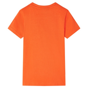 Maglietta per Bambini Arancione Scuro 140 12448