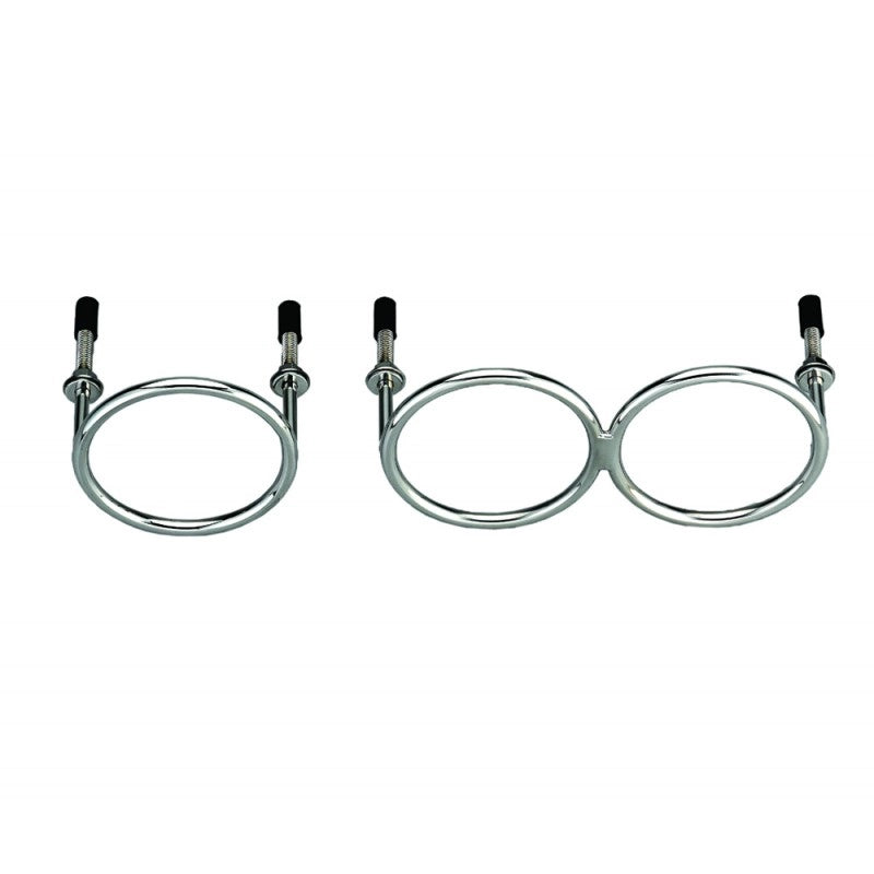 PORTABICCHIERE INOX AD UN ANELLO