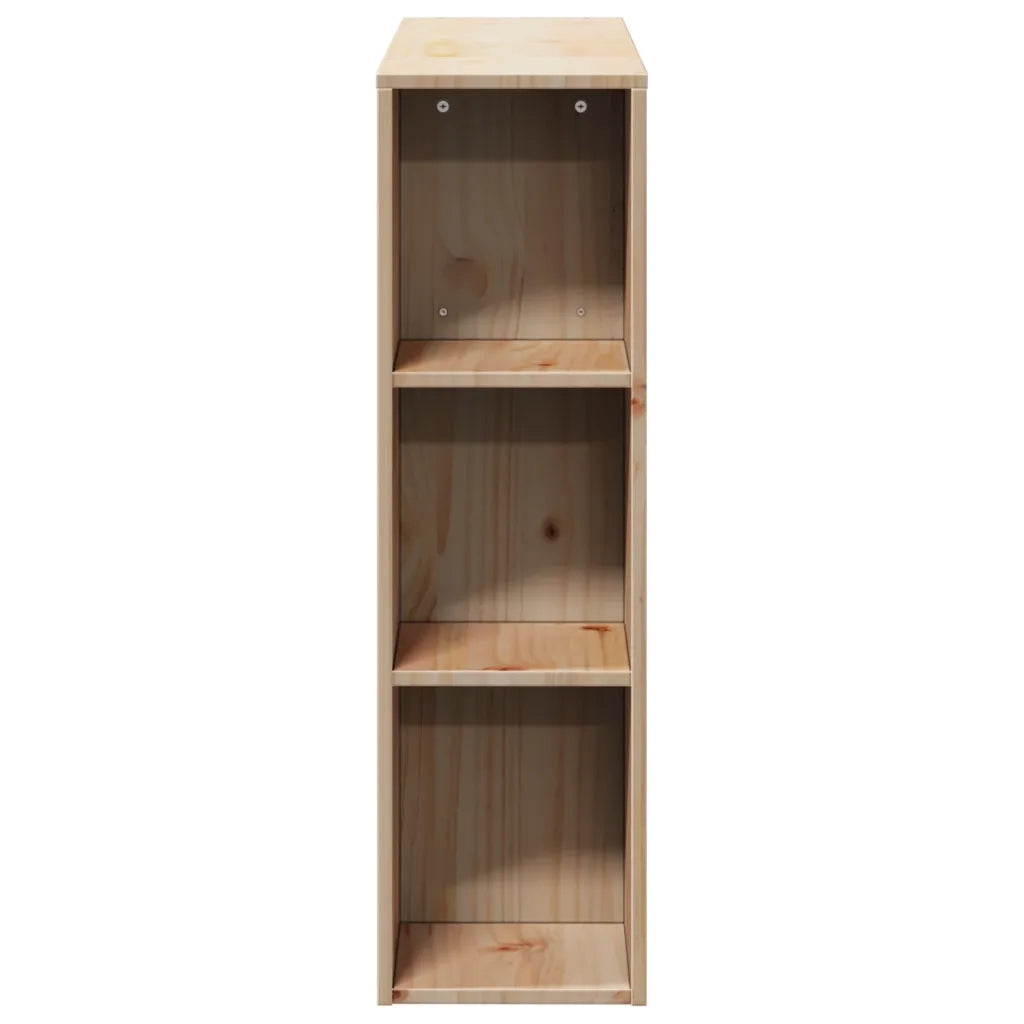 Testiera con Ripiani 75 cm in Legno Massello di Pino
