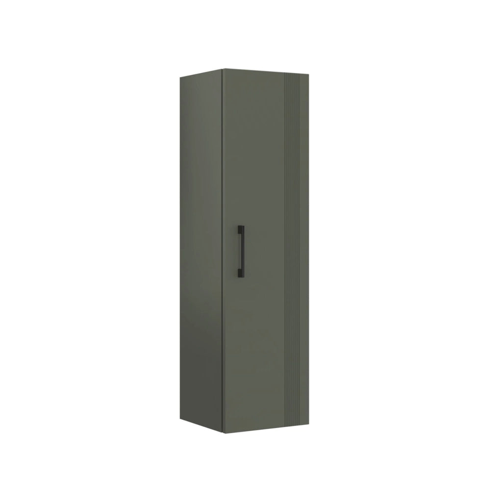 Mobile da bagno "Bari 40" - 40 x 32 x 138 cm - Verde opaco