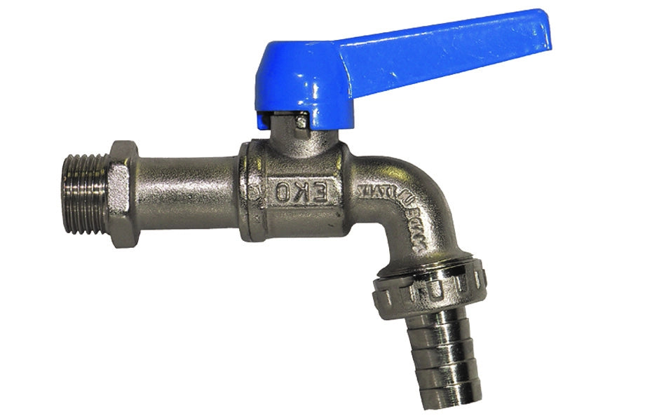 RUBINETTO A SFERA CURVO CON PORTAGOMMA MOD. EKO-LUX- 3/4- ENOLG- pezzi 1