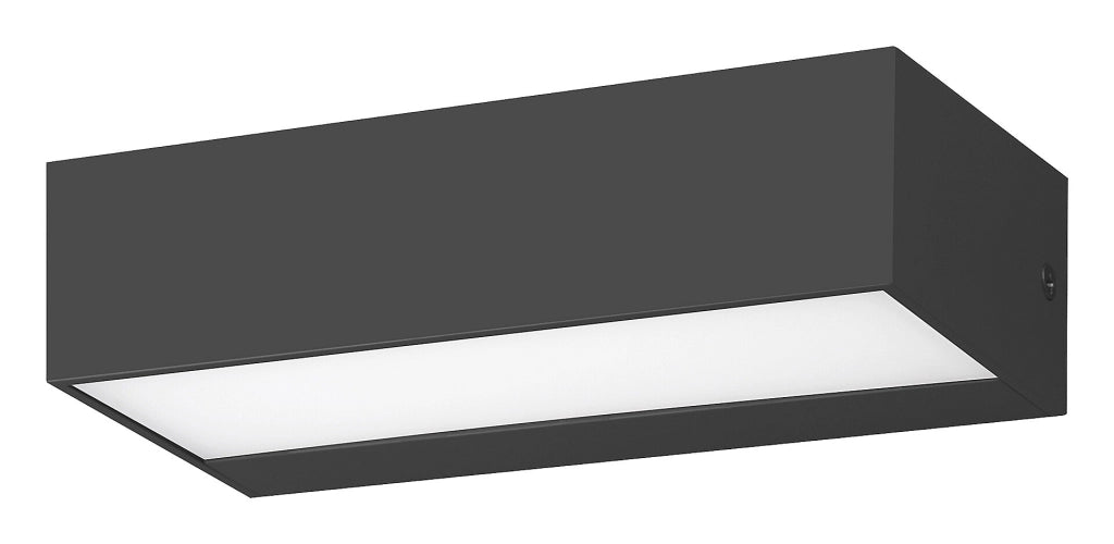 Applique esterna LED 9W IP65 4000K Halden nera Rabalux