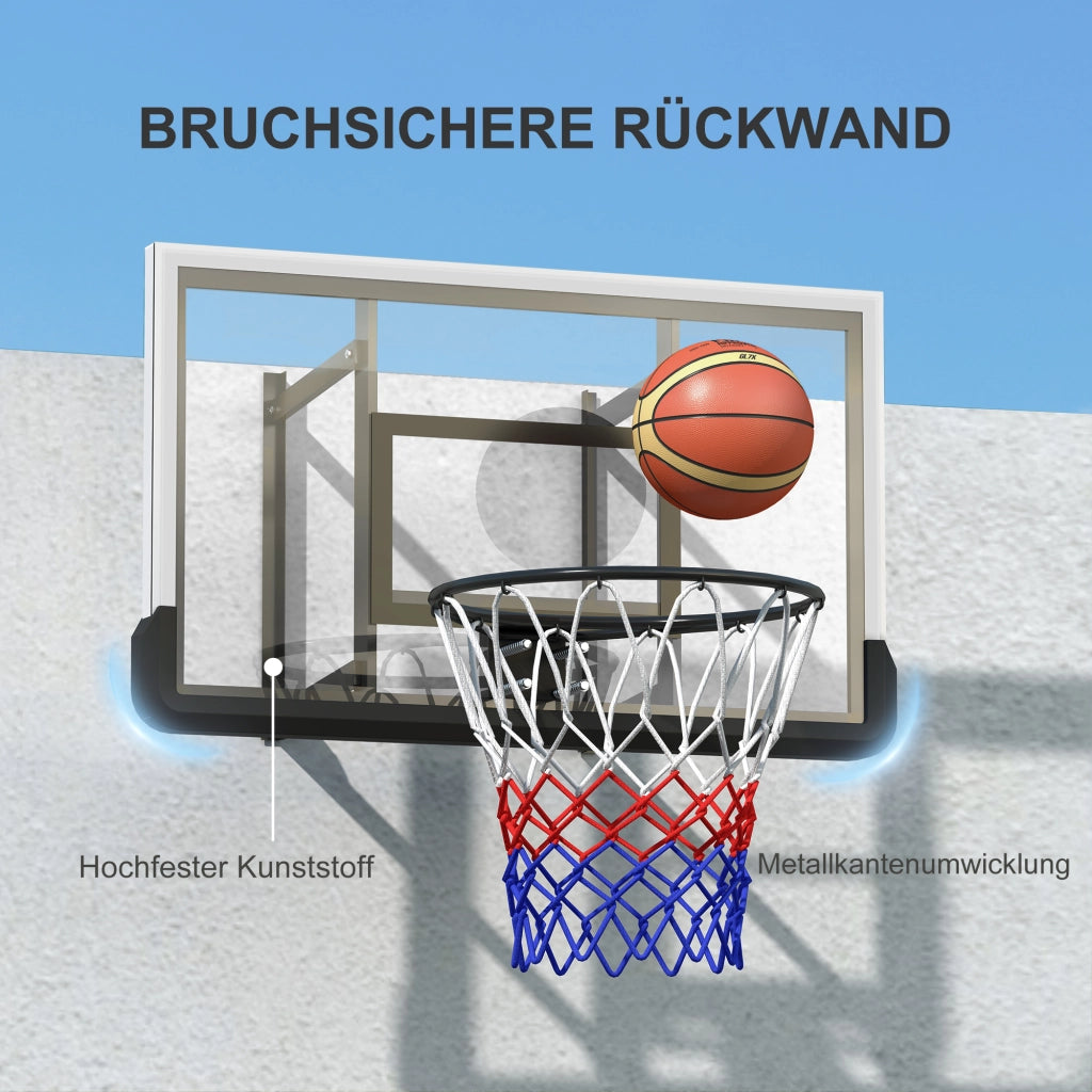Canestro da Basket per Muro ¨C Minimal ¨C Nero