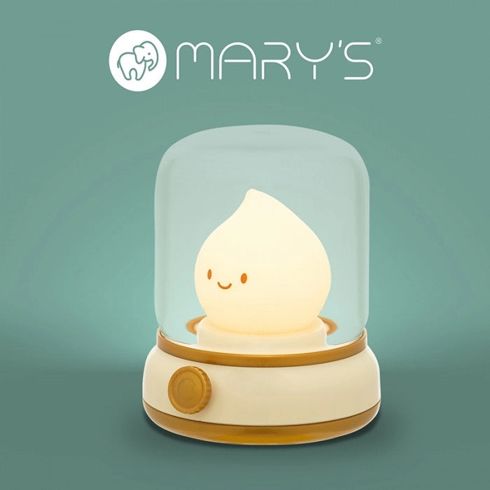 Mary's Lampada Notturna LED Fiamma Gialla 3W Wireless