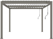 Pergola bioclimatica "Windsor" - 3 x 4 m - Taupe