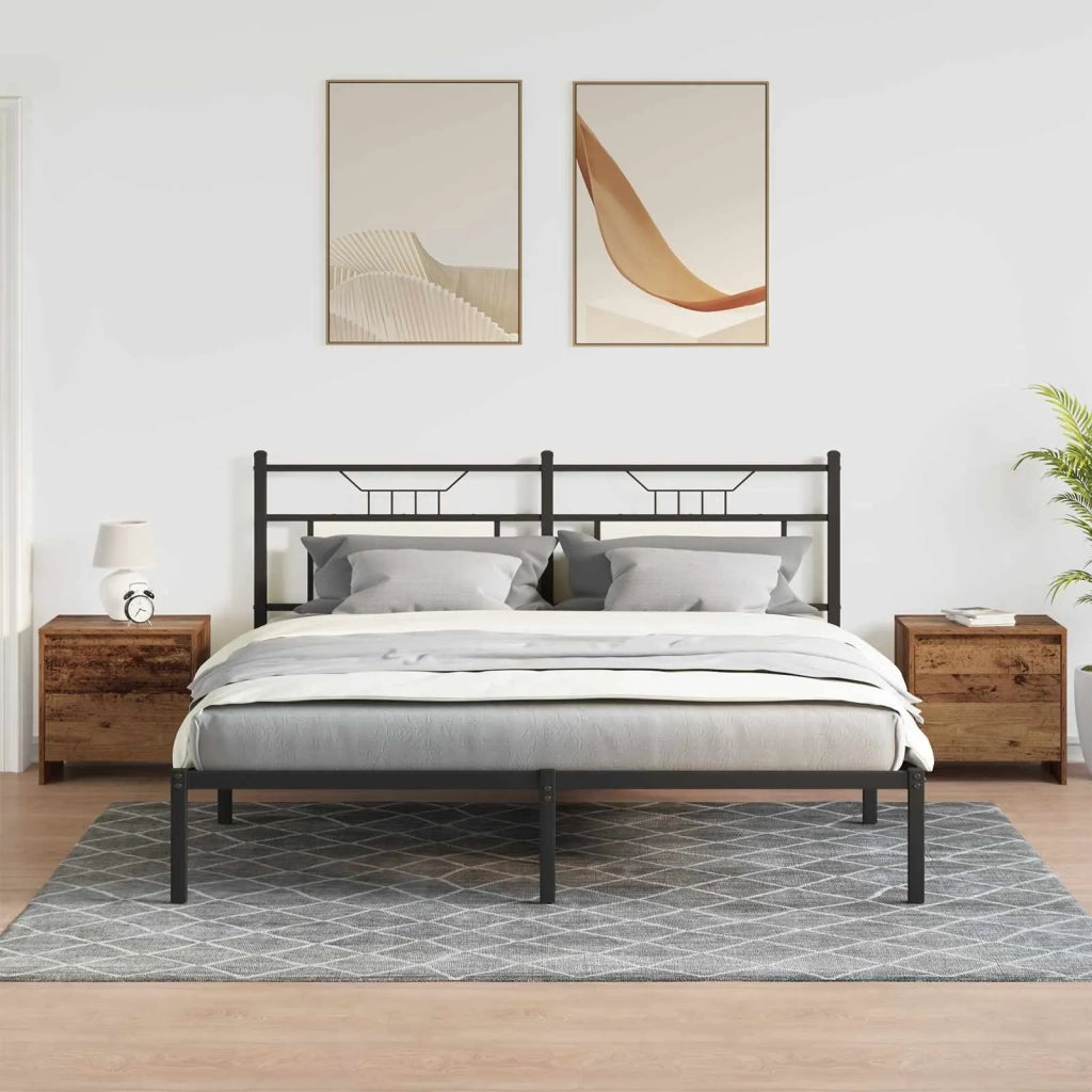 Comodino | Armadio da Notte | Mobiletto da notte Legno vecchio 45 x 34 x 44,5 cm