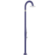 Doccia Tradizionale In Alluminio Funny Yin Top Line Con Miscelatore E Lavapiedi Colore Zaffiro Cv-T325-Tl/5600