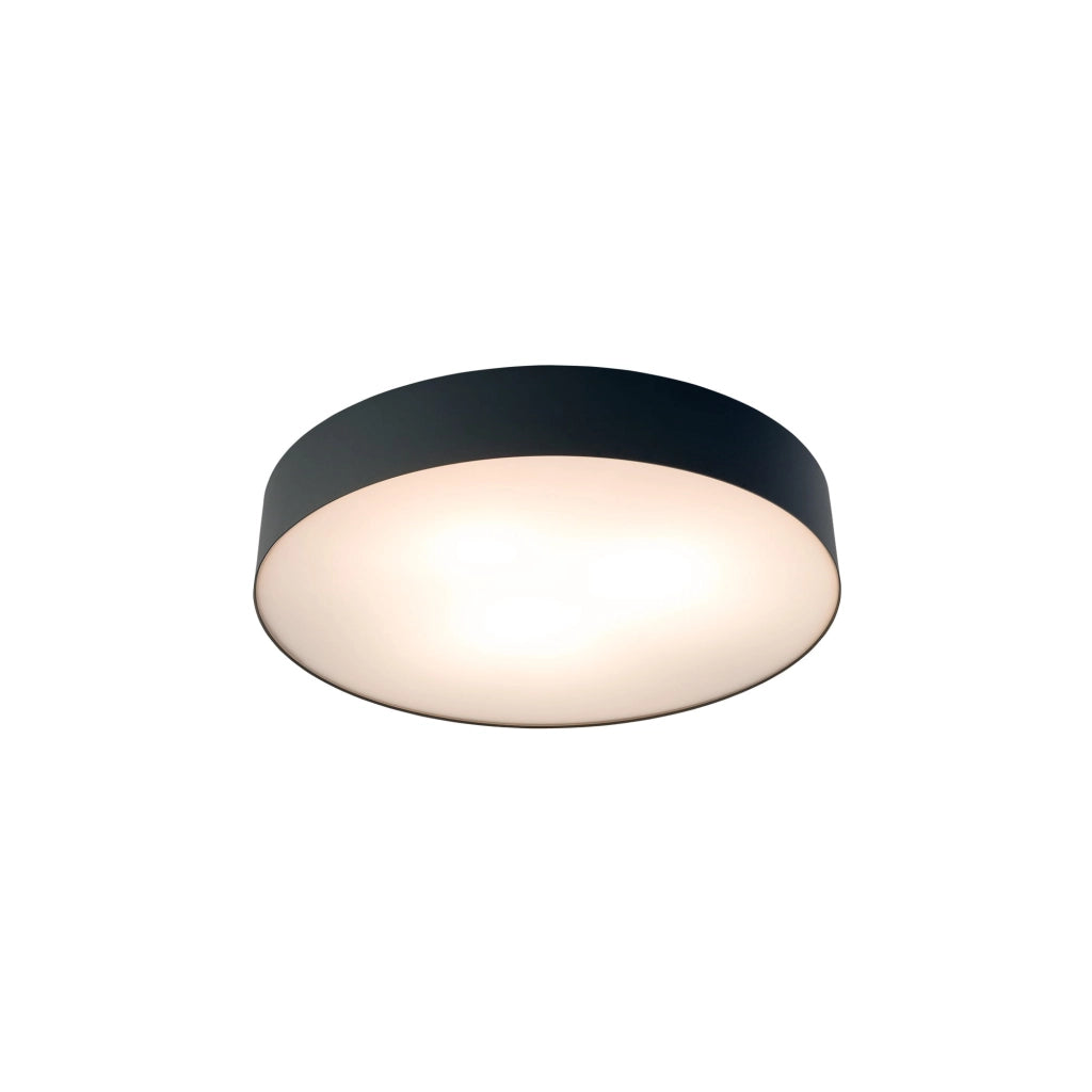 Plafoniera Nowodvorski Arena Sensor Ø40,5 bianco/nero