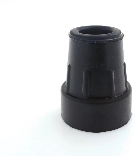Pacco di gomma per passeggini/zattere - tipo Z - con chiusura metallica - 18/19mm - nero - piedini in gomma