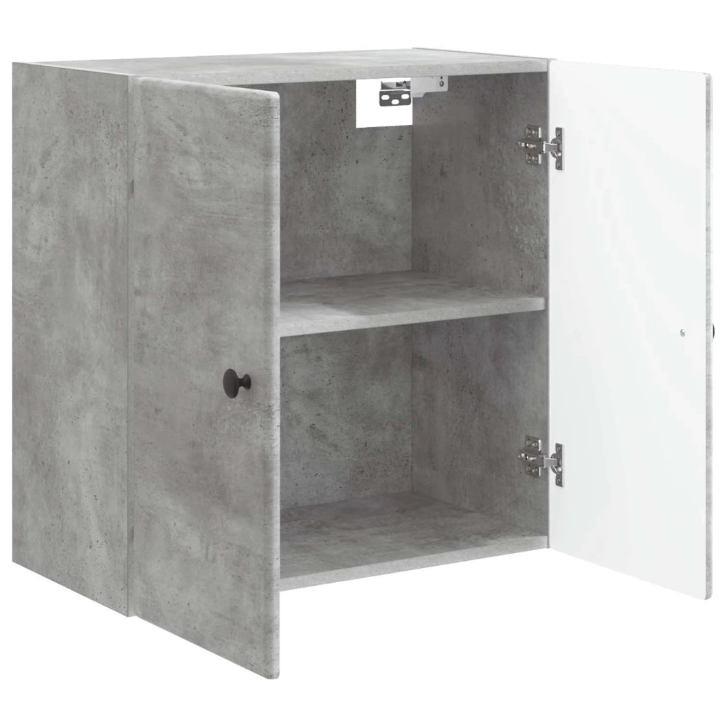 Mobiletto a muro Grigio Cemento 59 x 31 x 60 cm 899088