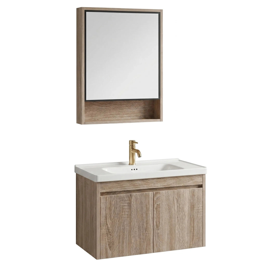 Set Di Mobili Da Bagno Con Lavabo Luno Db68-60 60cm