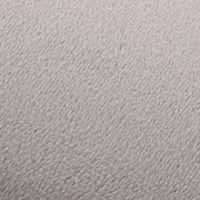 Sgabello Grigio Chiaro e Oro in Velluto 28 x 36 cm 249834