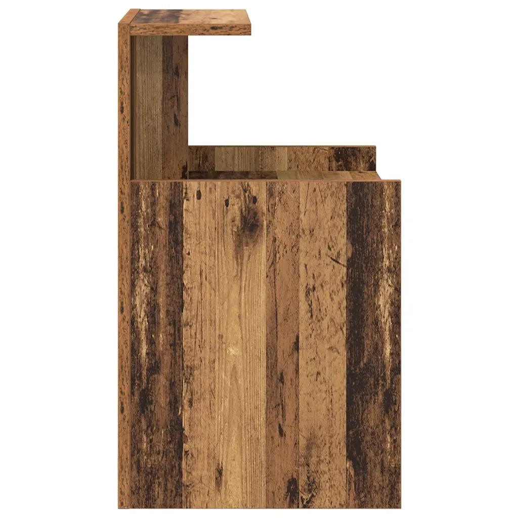 Armadio da Notte 2 pcs Legno vecchio 40 x 35 x 60 cm 875135