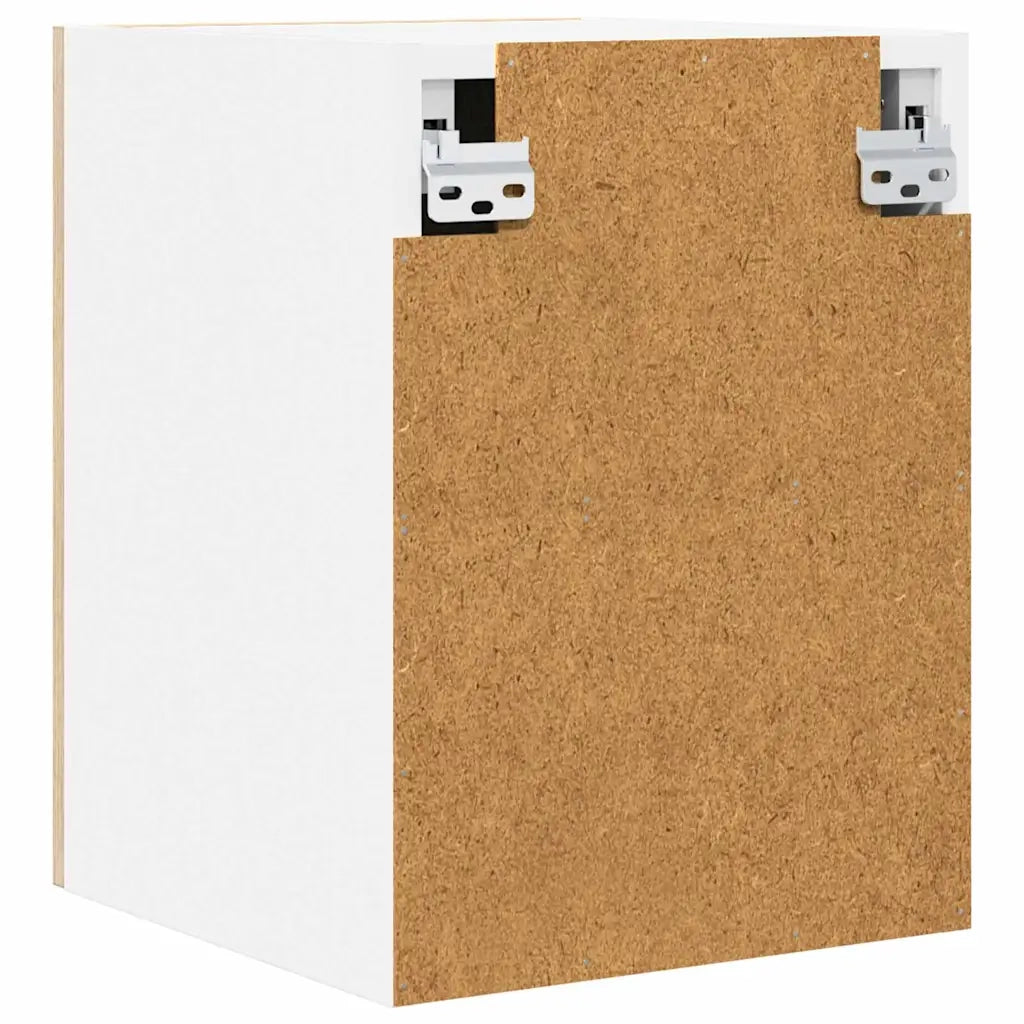 Armadio pensile con porta Riga 2 pcs Quercia Sonoma e Bianca 884119