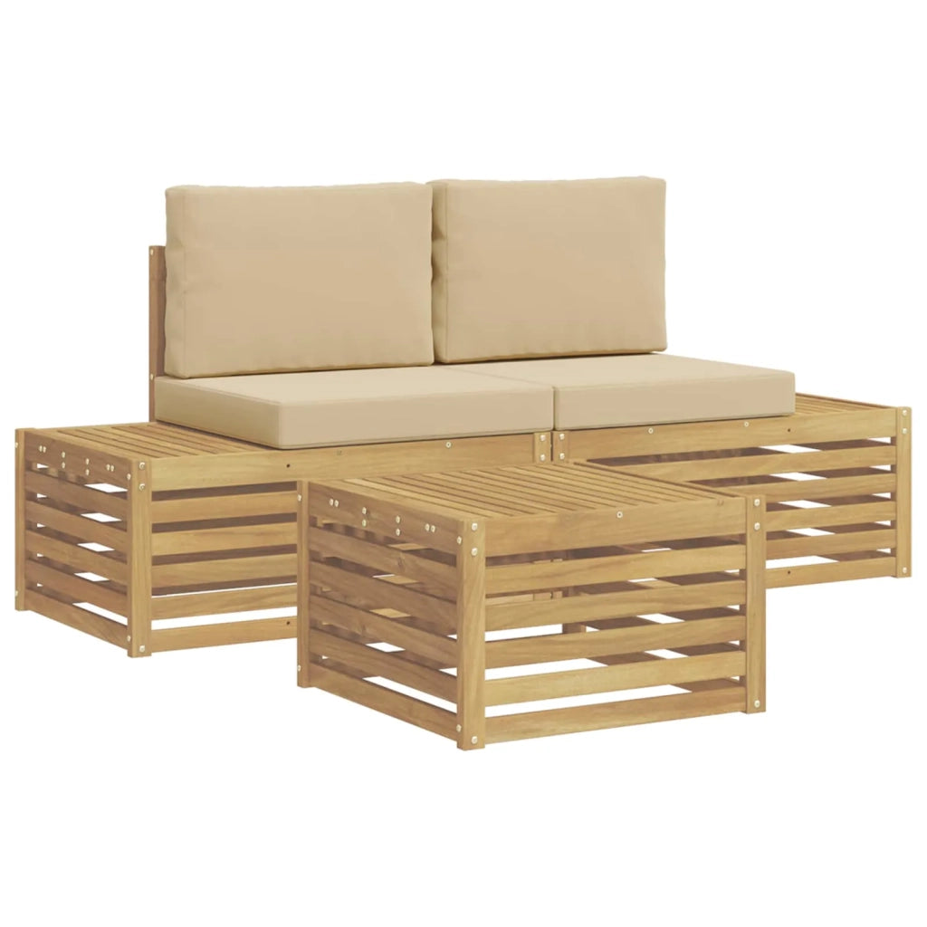 Set di divani da esterno 4 Pezzo 3392463