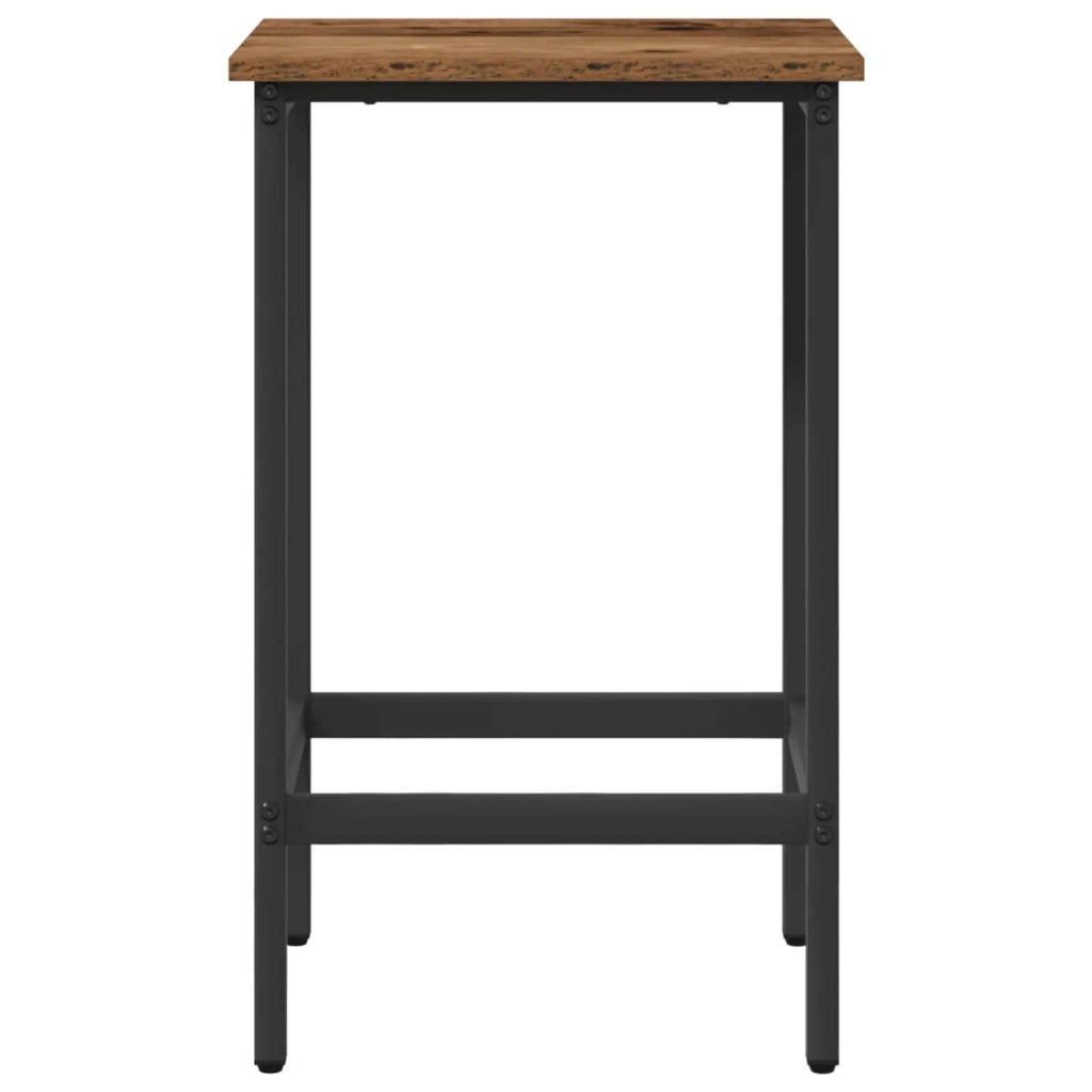 Sgabello da bar 2 pcs Legno antico 40 x 32 x 74 cm 8006154