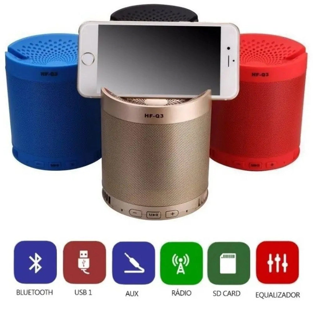 Trade Shop - Mini Casse Speaker Audio Portatile Radio Mp3 Schede Tf Micro Sd Per Smartphone -