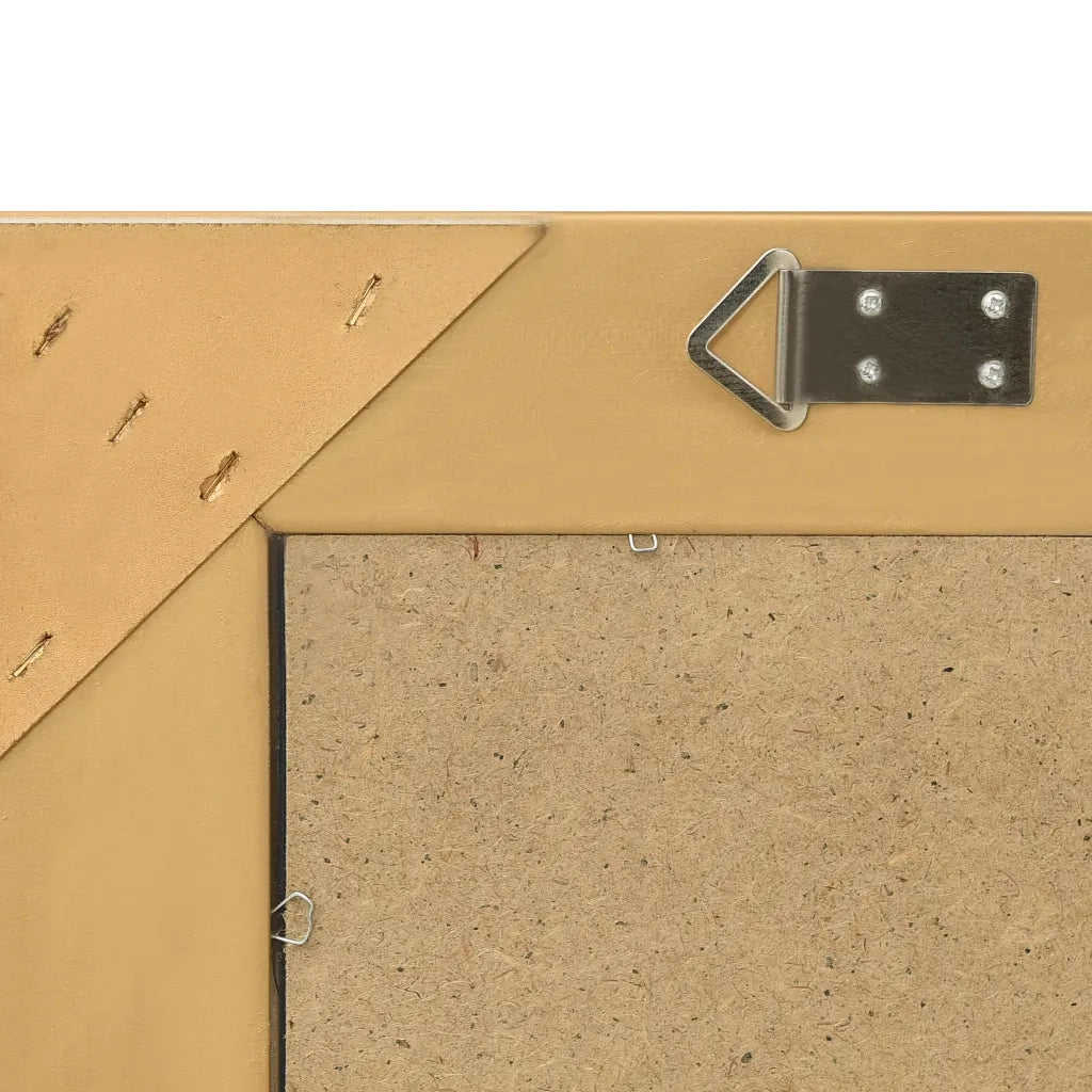 Specchio da Parete Stile Barocco-Specchio a Muro-Specchio Decorativo 60x40 cm Oro